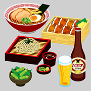 食べ物のイラスト
